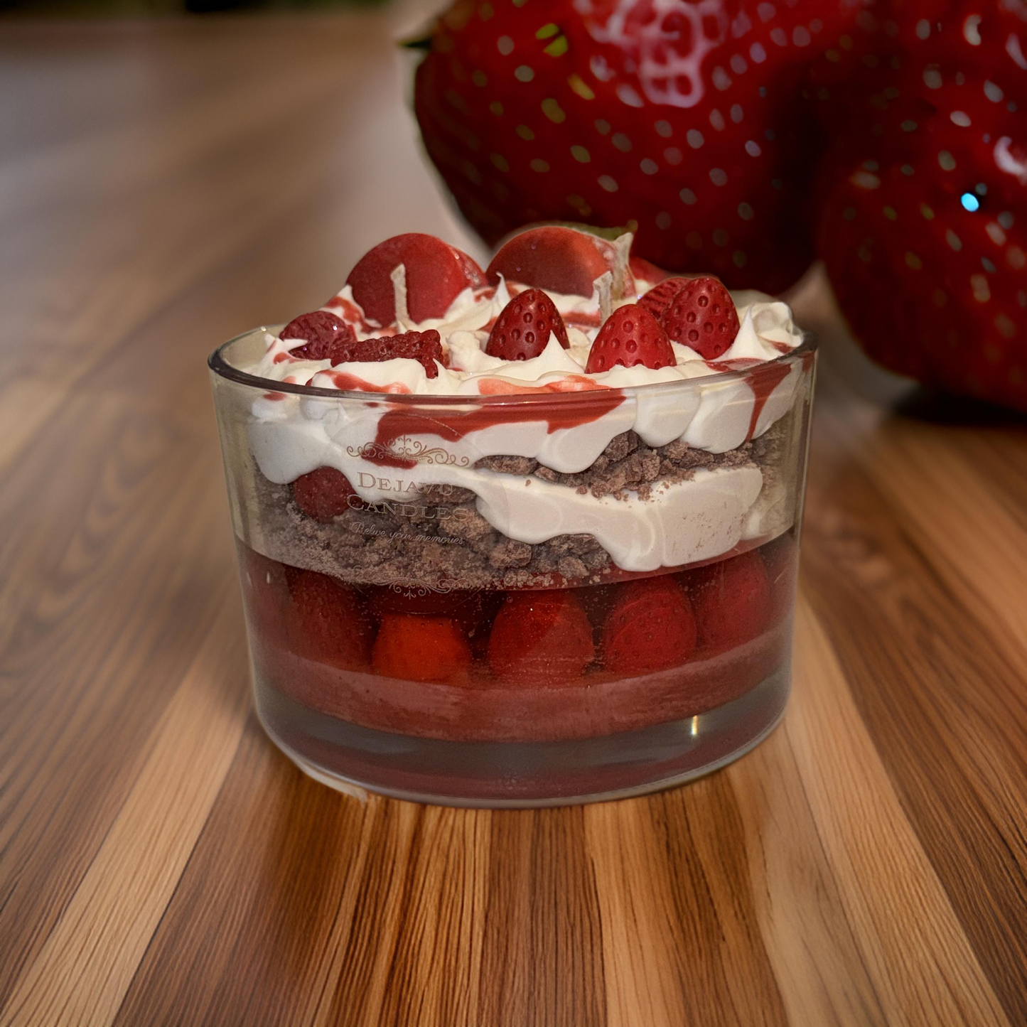 Large Strawberry Cheesecake