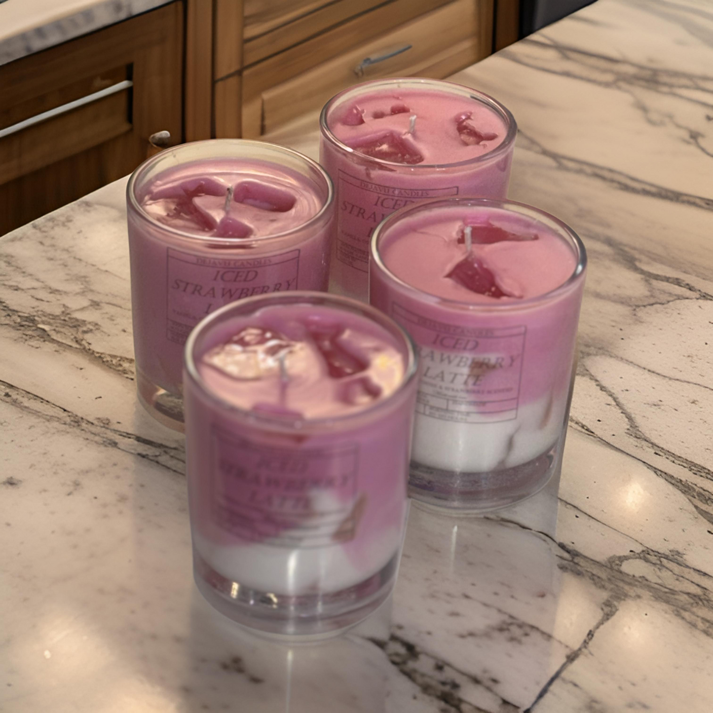 Iced Strawberry Latte
