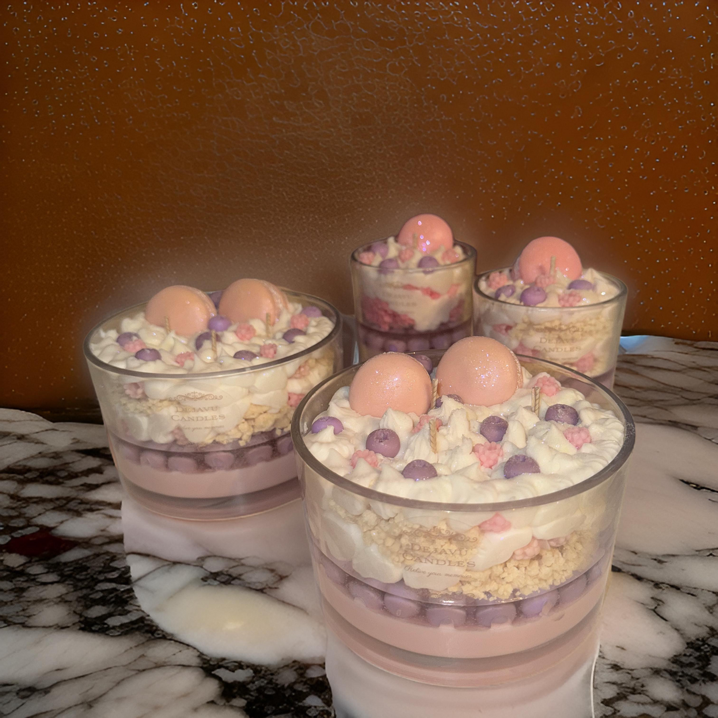 Large Sugared Berry Cheesecake