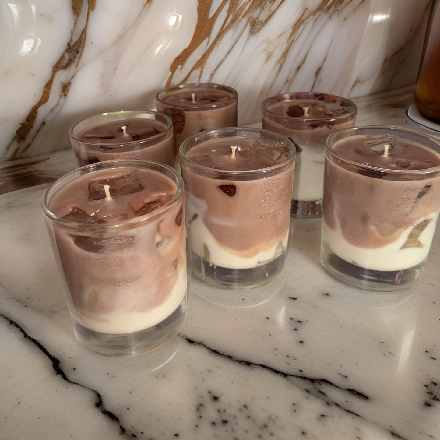 Iced mocha candle